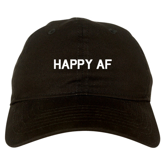 Happy AF Mens Dad Hat Baseball Cap